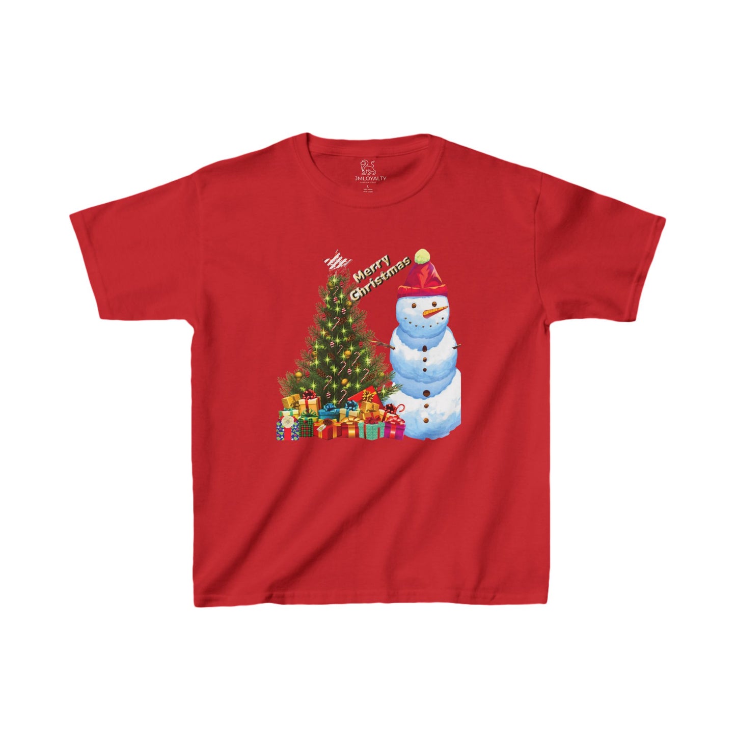 Festive Kids Tee, Merry Christmas Kids T-Shirt, Holiday Shirt, Winter Apparel, Christmas Gift for Children