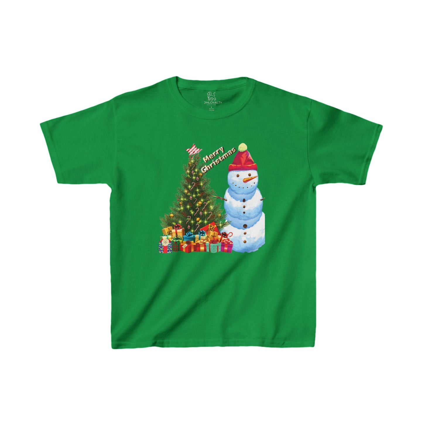 Festive Kids Tee, Merry Christmas Kids T-Shirt, Holiday Shirt, Winter Apparel, Christmas Gift for Children